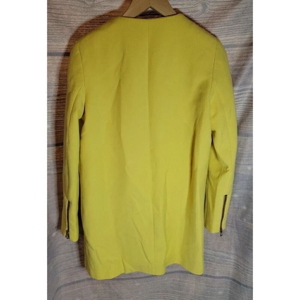 Zara Women Blogger Favorite Full Zip Coat - Picture 4 of 8